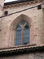 Gaillac, Eglise St-Pierre, Fenetre gothique
